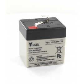 Batterie Plomb Yuasa 6V 1Ah Y1-6