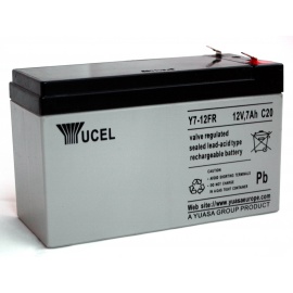 Batterie Plomb 12V 7Ah Yuasa (151X65X98) (Y712FR) 