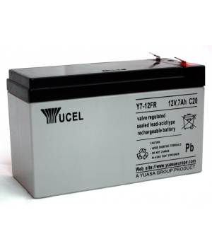 Batterie Plomb 12V 7Ah Yuasa (151X65X98) (Y712FR) 
