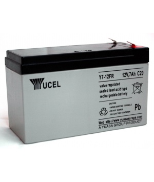 Battery lead Yucel 12V 7Ah Y7-12FR