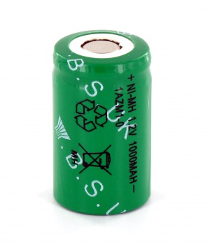 YUASA Batterie 2 / 3A 1,2V 1000mAh NiMh 1AZM1-1 YUASA Batterie 2 / 3A 1,2V 1000mAh NiMh 1AZM1-1