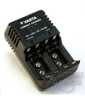 Charger Compact Varta NiCd, NiMh AA, AAA, 9V Charger Compact Varta NiCd, NiMh AA, AAA, 9V