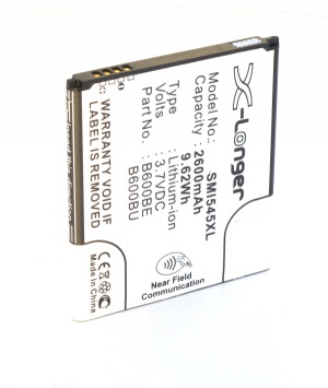 Batterie type B600BE pour Samsung GALAXY S4 3.7V 2600mAh