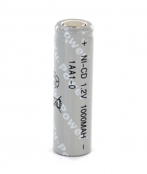 Batterie YUASA AA 1,2V 1000mAh NiCd 1AA1-0