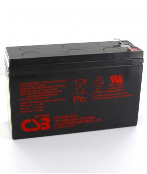 CSB Lead battery 12V 24w HR 1224W