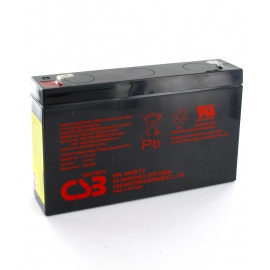 Batterie Plomb CSB 6V 7Ah 34w HRL 634W