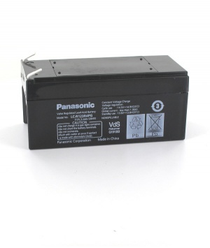 Panasonic 3.4amp plomo LC-R123R4PG 12V batería de plomo