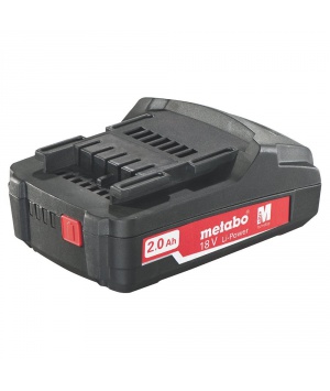 BATTERIE METABO 18V 2Ah, LI-POWER