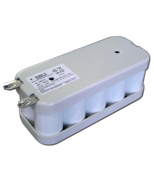 Batterie NiCd 9 VRE DH 4500 Flasque