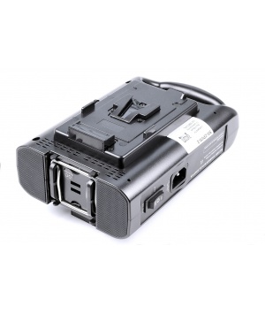 Charger dual battery 14.8V for camera VLock V-mount