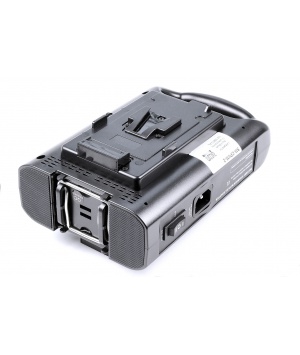 Doppia batteria caricabatterie 14.8 v per telecamera VLock, V-mount