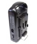 Chargeur double batterie 14.8V pour camera VLock V-mount
