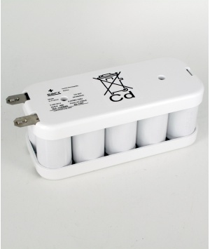 Batterie 10.8V 4Ah 9 VnTD NiCd Flasque (124969)