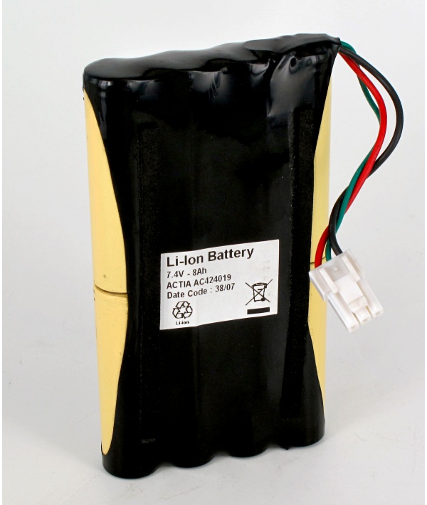 Repackaging battery 7.4V Li - ion ACTIA AC424019, AC424024R