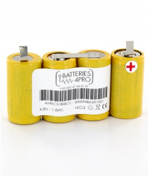Batterie 4.8V 1.8Ah pour Karcher K50 Aspirateur 6006-4