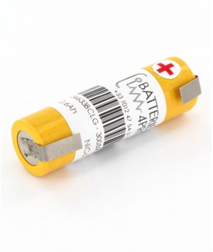 Batterie Ni-Cd 2.4V 600mA Bâton CLG (2x136633)