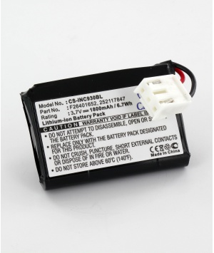 Batterie 3.7V Li-Ion für Eftpos INGENICO EFT930, 252117847