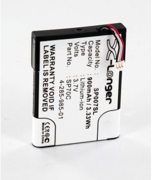 Batería de Li-ion 3.7V batería para SONY PSP E1000, E1002, E1004, E1008