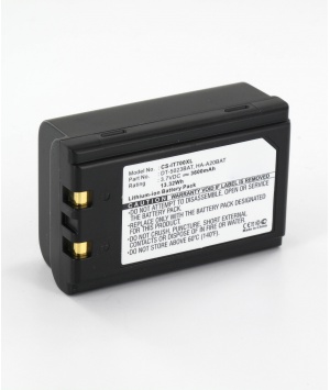Batería 3.7V 3.6Ah batería de ion-litio para escáner símbolo DT81XX, SPT18XX, Cassiopeia IT-700 