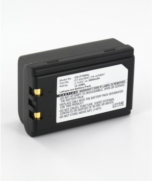 Batterie Li-ion 3.7V 3.6Ah pour Casio Personal PC IT-70, IT-700, Cassiopeia IT-700 M30