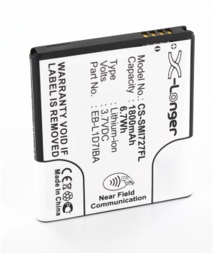 Batterie Li-Ion 3.7V 1.8Ah pour AT&T Skyrocket, SGH-I727, Galaxy S II Skyrocket 4G (EB (EB-L1D7IBA)