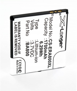 Batterie 3.7V Li-Ion Typ BA800 für SONY Xperia S, V, LT25i, LT26i