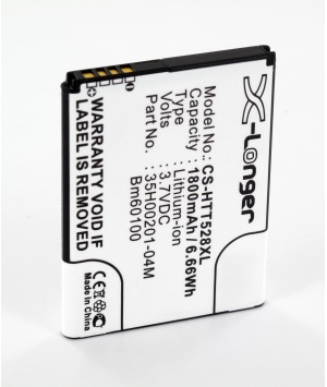 Batteria 3.7 v Li-Ion tipo BA S890 per HTC One, Z4, T609D