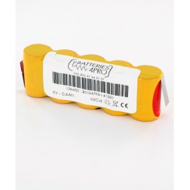 Batterie 6V 600mAh 5VE2/3A600 CC Saft (136652)