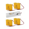 Pack Piles compatible PRIMAPROTECT Alarme piscine (4x DSP80-S5, 1x BAT1401)