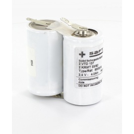 SAFT Battery ABLS (Autonomous block of lighting of safety) 2.4V 4Ah 2KRMT 33/62 VK8S41