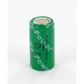 Accu Yuasa 2/3AA 1.2V 600mAh NiMh 1AAXM600