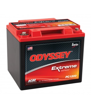 Piombo puro batteria 12V 40Ah Odyssey PC1200T