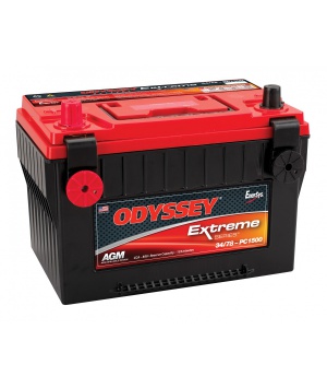 Batterie Plomb Pur 12V 68Ah Odyssey PC1500DT