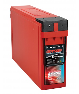 Batterie au plomb 12 V 44 Ah Optima Batteries RTS37 plomb (AGM) (l x H x P)  237 x 197 x 172 mm pôle conique sans entreti - Conrad Electronic France