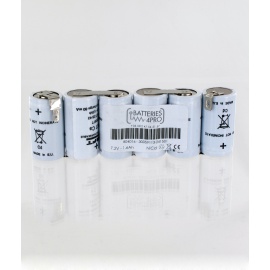 Batterie 7.2V 1.6Ah 6VNT Cs 804016 Baes