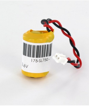 Pile lithium 3.6V SL750+ connecteur testo 175-SL750 (TESTOSL750)