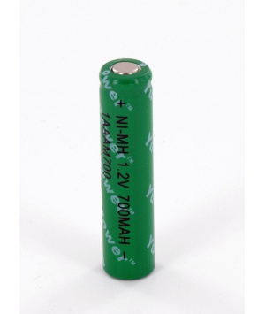 Accu 1.2V NiMh 0.7Ah AAA Yuasa (1AAAM700) Accu 1.2V NiMh 0.7Ah AAA Yuasa (1AAAM700)