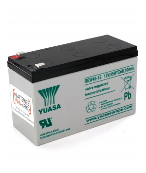 Batería plomo Yuasa 12V 45W REW45-12 especial ups