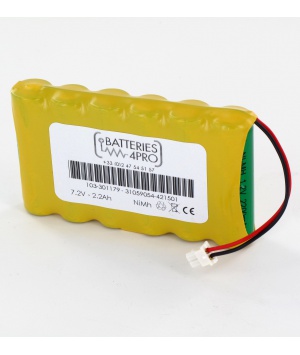 Batterie 7.2V pour VISONIC Pmax Complete 103-301179