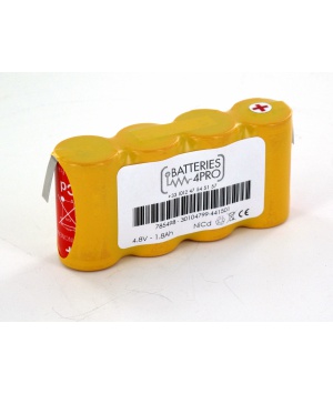 Saft 4.8V battery 4 VRECs 1800 rating rating