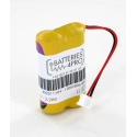 Pile lithium 7.2V 2.2Ah pour Alarme Daitem (3202111-04)