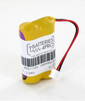 Battery Lithium 7.2V 2.2Ah for alarm 3202111-04