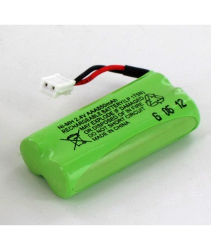 2.4V Akku 850mAh für Babyphone TOMY Digital plus 71029