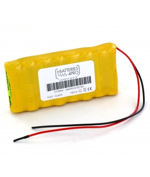 Batterie 9.6V 0.7Ah pour porte automatique ES90