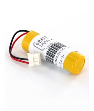 Battery 3.6V Lithium for alarm TecnoAlarm TX110, TX120, TX210, TX310