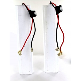 2 Batteries 12V 4.5Ah pour Monte Escalier ACORN 180, Bison 80