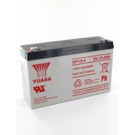 Lead Yuasa battery 6V 10Ah NP10-6