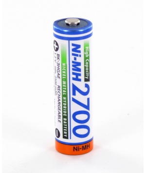 Pile rechargeable 1.2V 2500mAh NiMh AA LR6