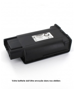 Reconditionnement Batterie Karcher aspirateur EB30/1 7.2V 2Ah NiCd 6.654-186