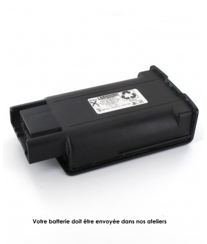 (Rec) Batterie Karcher aspirateur EB30/1 7.2V 2Ah NiCd 6.654-186